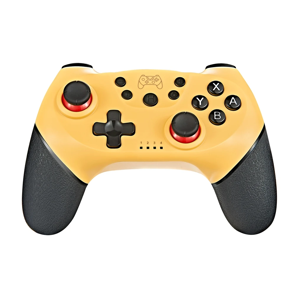 Для Nintendo Switch Pro NS-переключатель Pro геймпад Беспроводной-Bluetooth геймпад игровой джойстик контроллер с 6-осевым ручка - Цвет: Цвет: желтый
