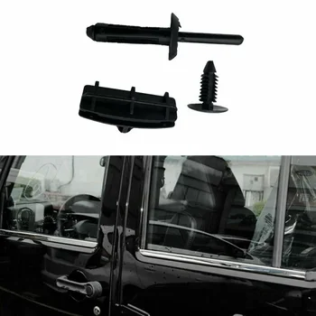 

Kit Hardware Clip Fender New Black Parts Pro For Jeep Wrangler JK 2007-2017