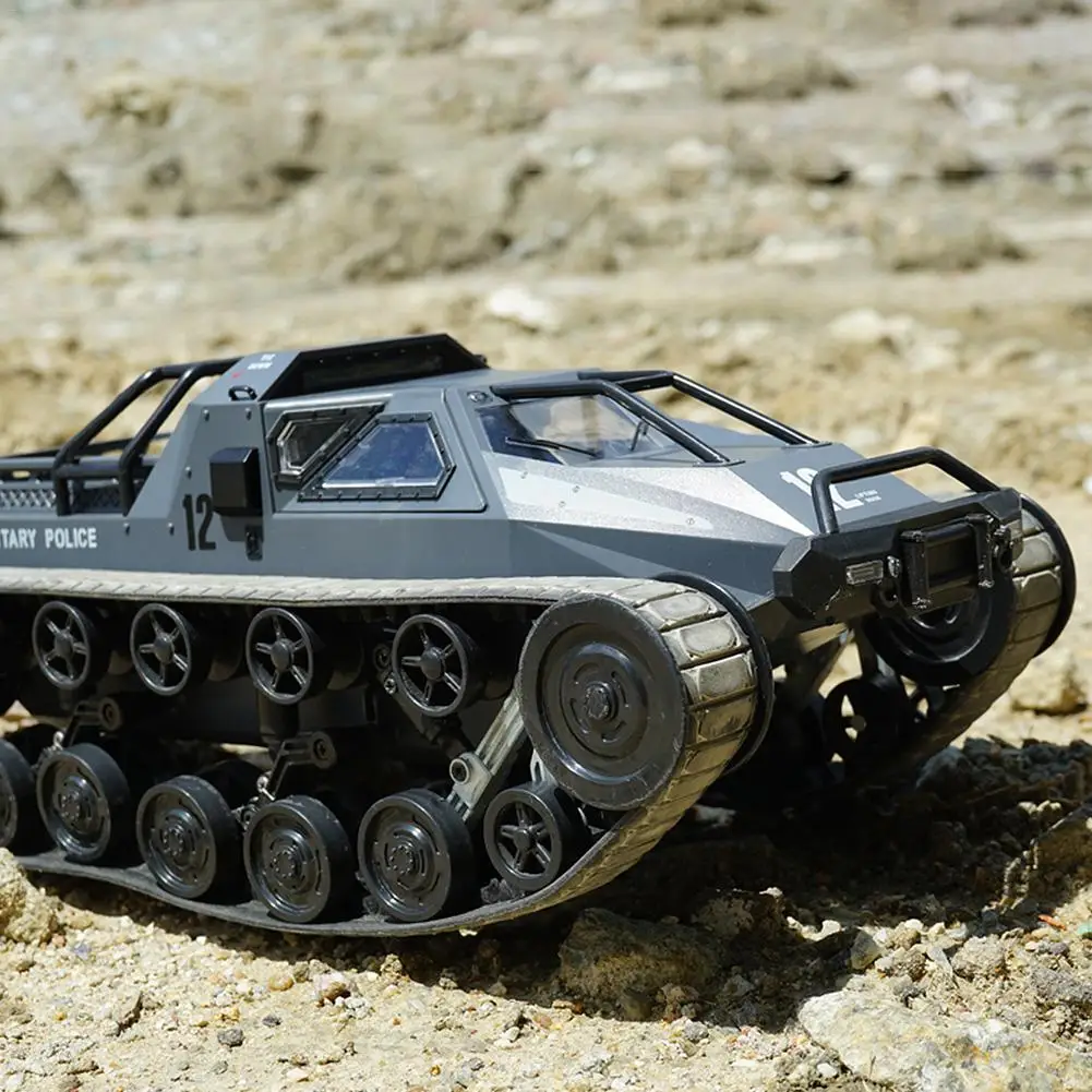 

2.4G RC Tank Four-wheel 1:12 Big Size Simulation Tank Drive High-speed Drift Tank Off-road Vehicle Model Birthday Holiday Gift