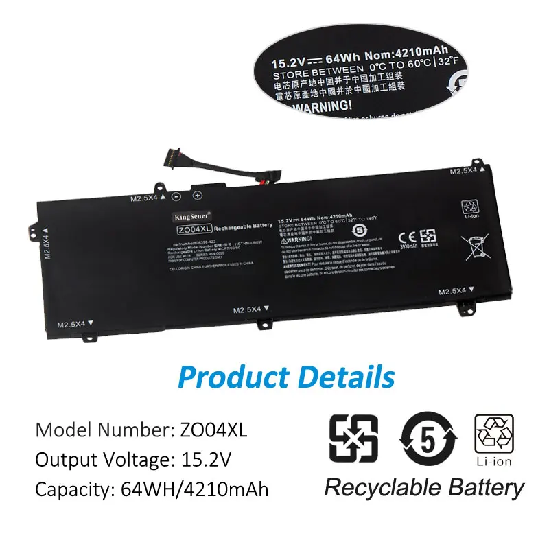 zo04xl para hp zbook studio g3 g4