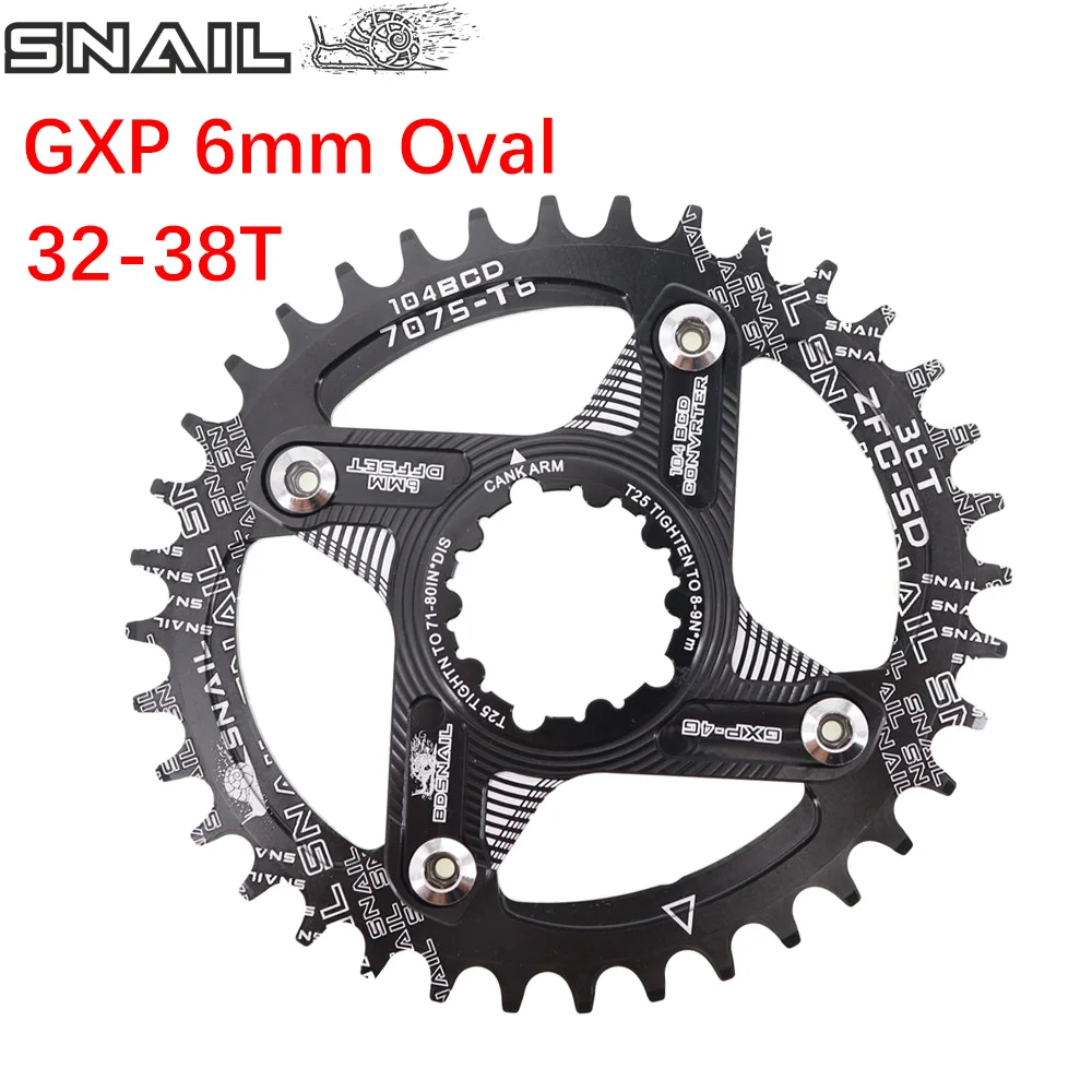 Monoplato Gxp 6mm Para Sram Montaje Directo Marca Snail | Meses sin interés