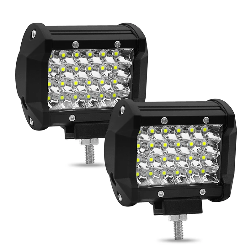 

4 Inch Spotlight LED Work Light 72W 6000K For 4X4 Offroad Vehicles Truck SUV Boat ATV Driving Fog Lamp Well Waterproof IP 68