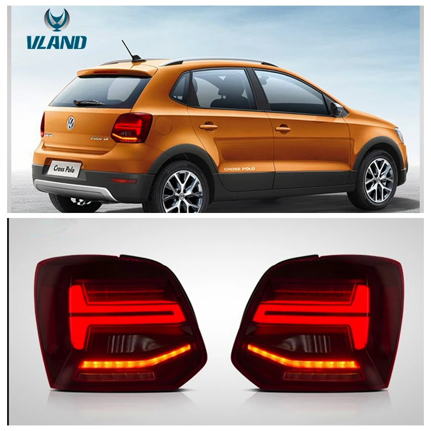 VLAND завод для автомобиля задний фонарь поло LED 2011 2012 2013 с поворотным сигналом