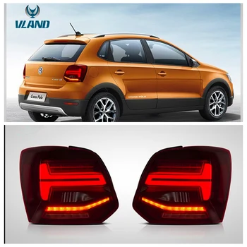 

VLAND factory for car taillight for Polo LED tail lamp 2011 2012 2013 with turn signal with sequential indicator