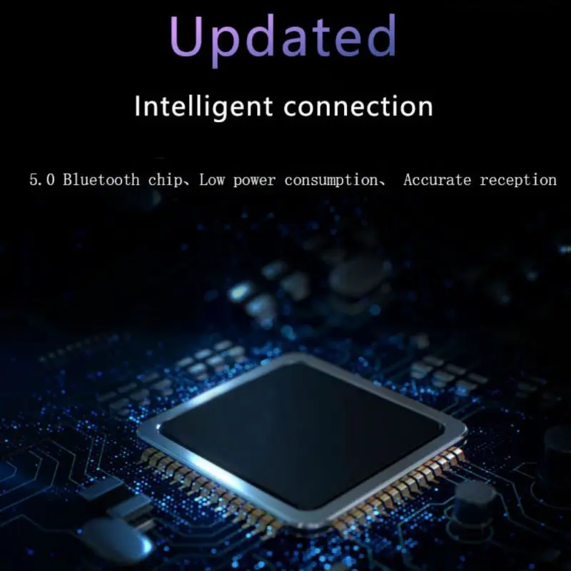 Эргономичный дизайн Bluetooth 5,0 беспроводные наушники стерео звук в ухо с микрофоном зарядный чехол для бега