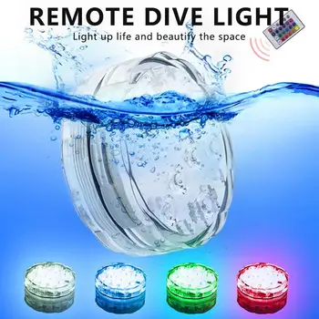 

Aquarium Light Fish Tank Submersible Light Suction Cup Underwater Lamp LED Lights Aquarium Lighting Vase Swimming Pool 16 Colors