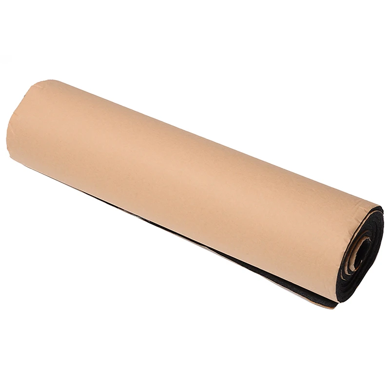 1 Roll 200cmx50cm 5mm Car Sound Deadener Mat Noise Bonnet Insulation Deadening Hood Engine Firewall Heat Aluminum Foam Sticker