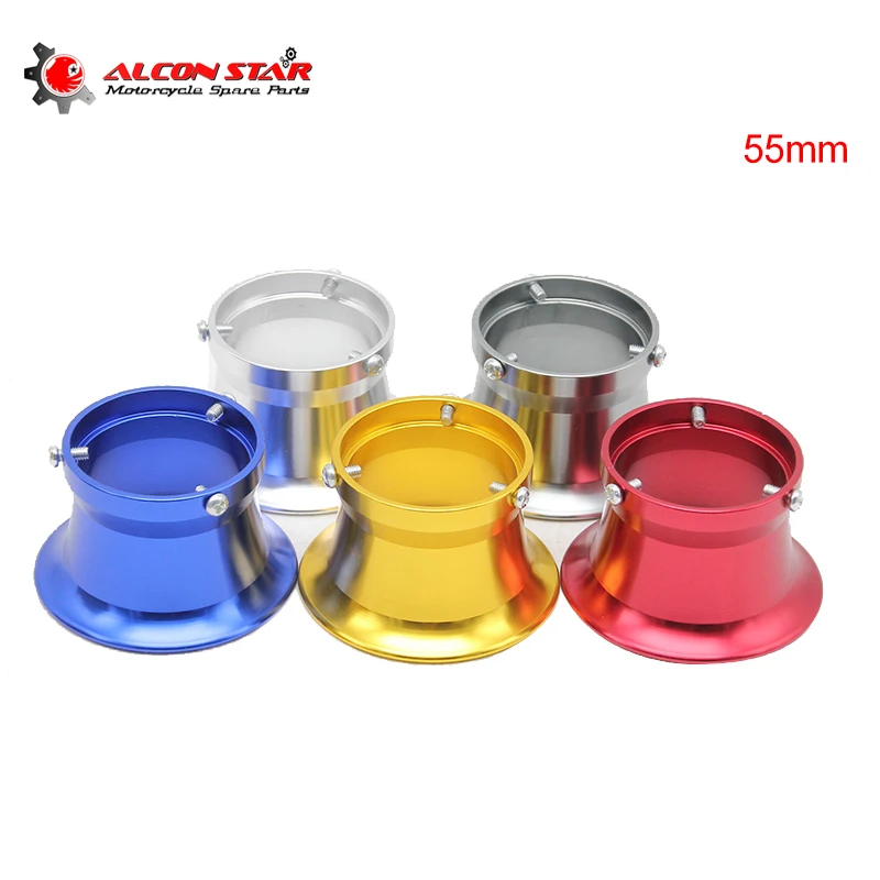 Alconstar 55mm МОТОЦИКЛ КАРБЮРАТОР воздушный фильтр чашка ветер с рожком подходит PWK32