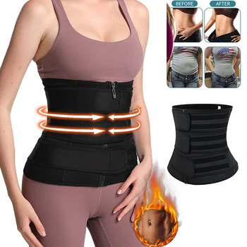 

Waist Trainer Women Thermo Sweat Belts For Women Waist Trainers Corset Tummy Body Shaper Fitness Modeling Strap Waste Trainer