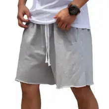 Aliexpress - Men Shorts Drawstring Loose Summer Mid Rise Pockets Short Pants for Fitness shorts men 2021 men Clothing Black xxxl
