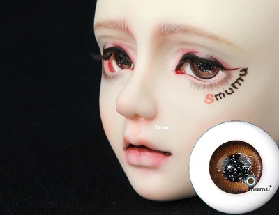 1/8 1/6 1/4 1/3 BJD аксессуары глаза для кукол стеклянный окуляр для BJD/SD yosd MSD SD16 DD, не включает кукольную головку и другие E2570 - Цвет: B8