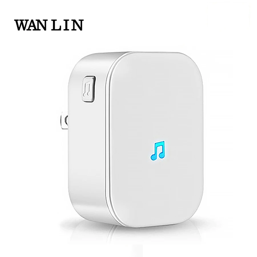 Timbre inalámbrico para el hogar, timbre de puerta inalámbrico con Wifi, 100DB, 433MHz, resistente al agua, receptor de timbre Ding Dong Tuya Smart life home