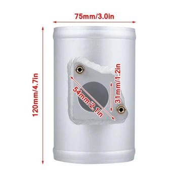 

Auto Air Flow Mount Adapter Silver Base For Toyota Mazda Subaru SUZUKl Sensor
