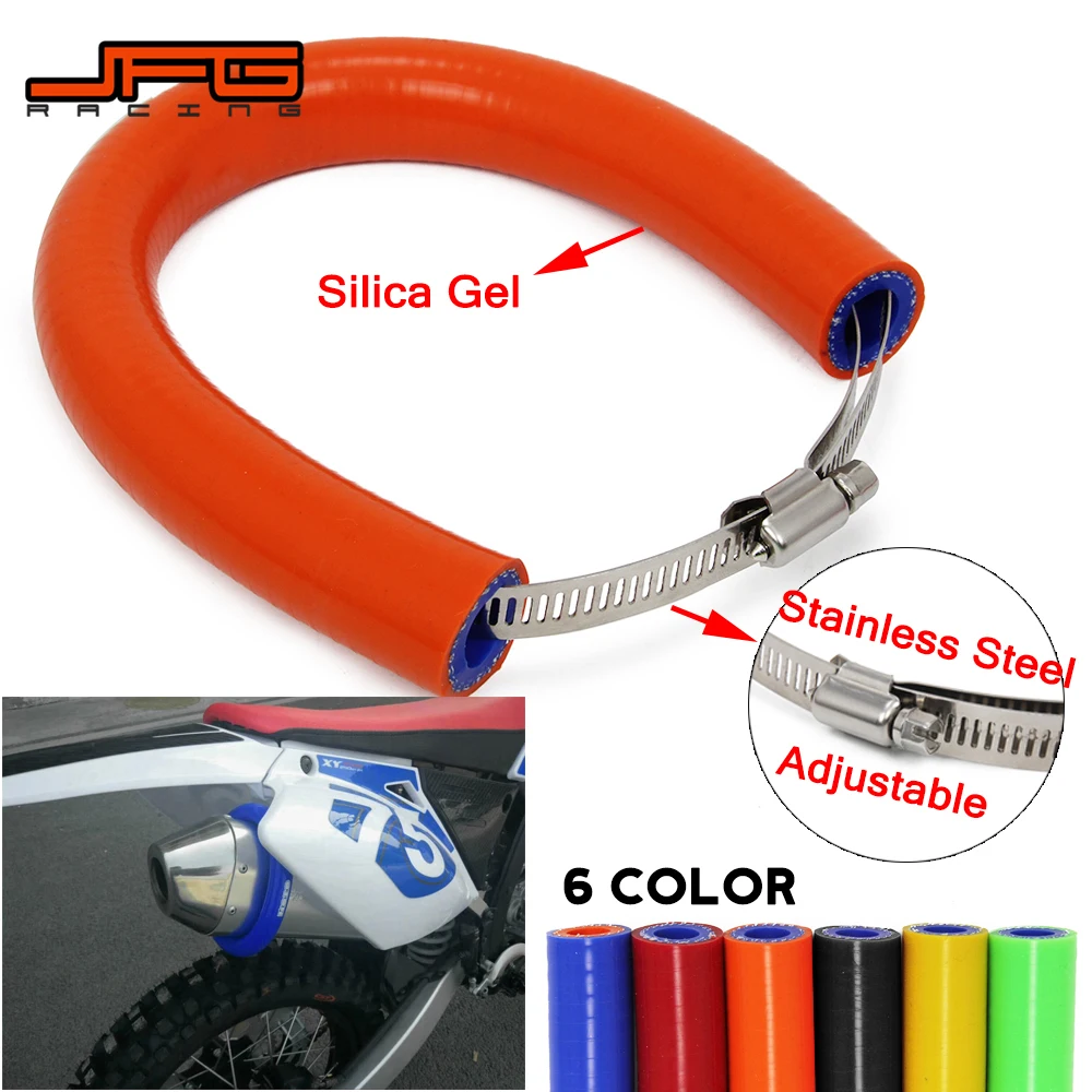 

Universal OTOM Motorcycle Accessories Exhaust Protector Cover Guard Anti-hot For KTM EXC SX SXF EXCF XCW MX 250 350 450 500 525