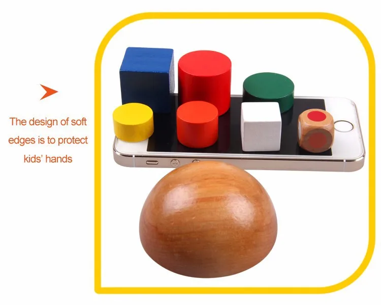 Montessori Color Shape Perceptivity Developing Educational Wooden Toys For Children Kids Birthday Gift Mictorio Infantil Chunks