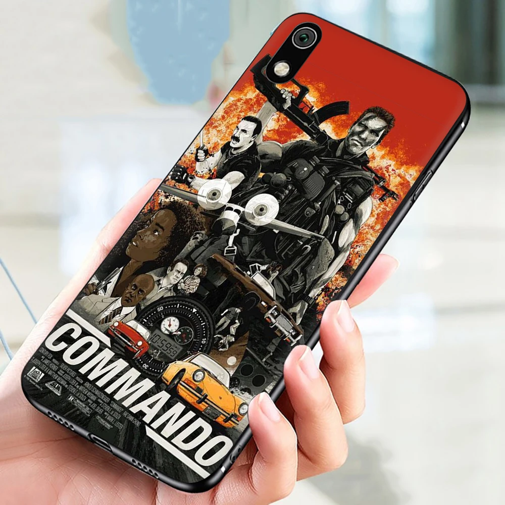 Защитный чехол для Xiaomi Redmi 4A 4X 5 5A 6A 6 pro 7 7A 8A S2 GO K20 K30 Pro Poco X2 Арнольд Шварценеггер с