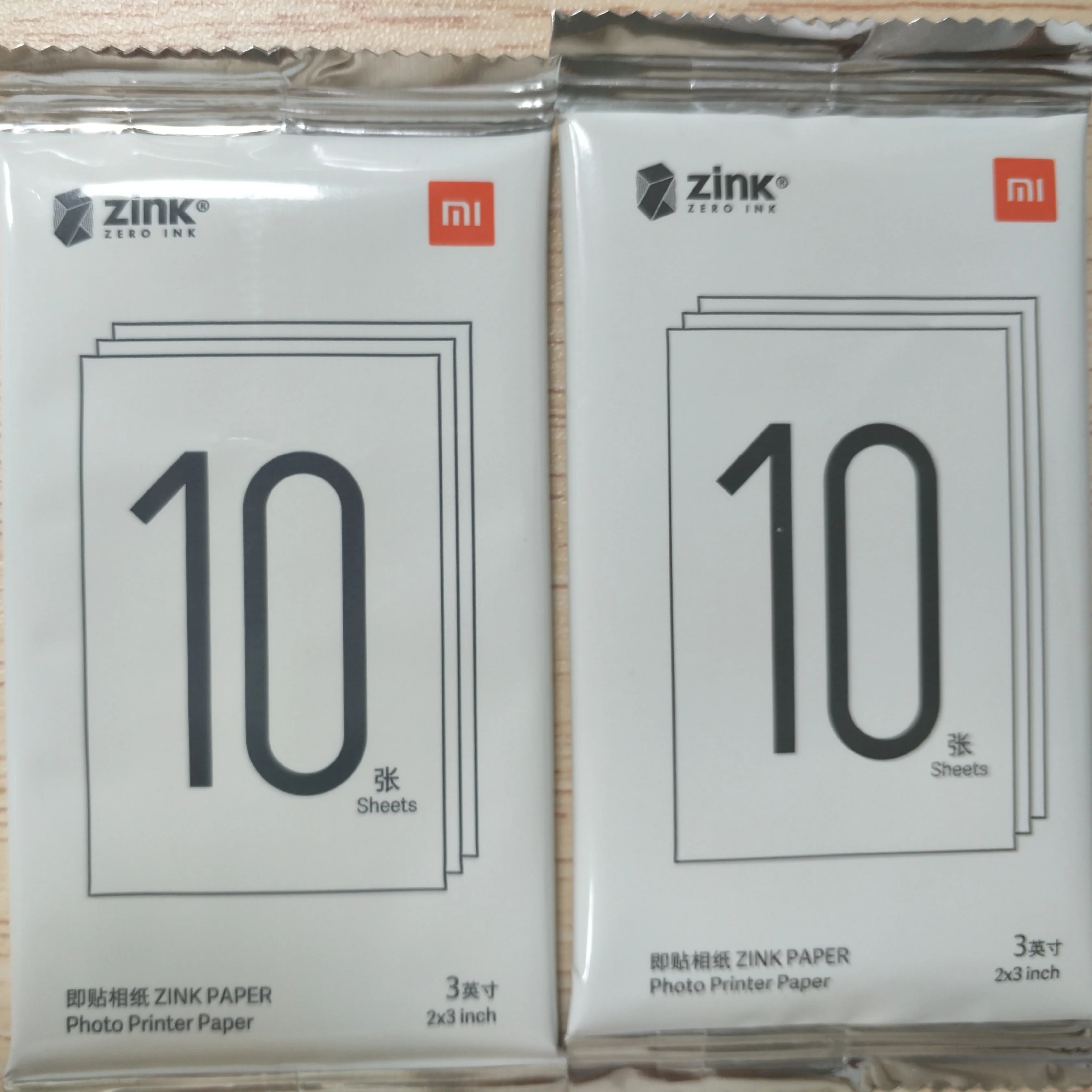 Xiaomi ZINK Pocket Printer Paper Self-adhesive Photo color Print 3-inch Mini Pocket Photo Printer photo print sheets,photo print paper,portable photo printer