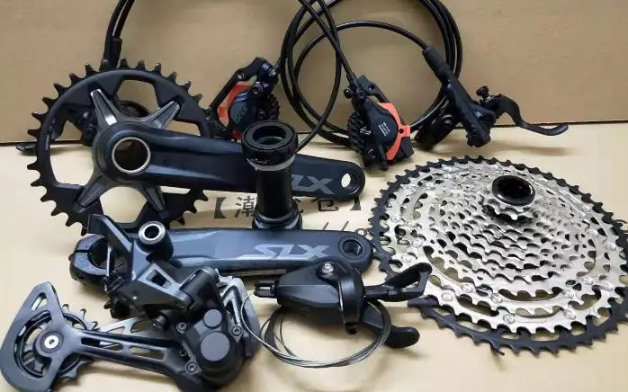 SLX M7100 groupset 12S MTB bike 170mm 175mm brake AliExpress