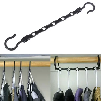 

5 Holes Magic Clothe Hanger Rack Holder Baby Clothes Drying Racks Cabide Storage Rack Shirts Coat Storage Organize Rack