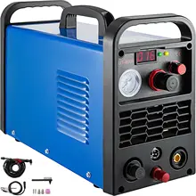 VEVOR 40AMP/50AMP Non-Touch Pilot Arc Plasma Cutter 110V/220V Digital Portable Cutting Welding Machine for Repair & Maintenance