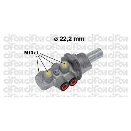 Цилиндр тормозной главный алюминий, без ABS\ Fiat Doblo 1.4/1.6