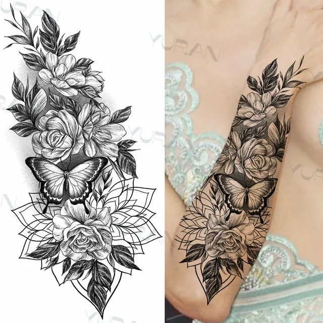Butterfly mandala tattoo Vectors  Illustrations for Free Download  Freepik