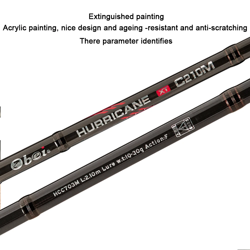 Obei HURRICANE 1.68m1.8m 2.1m 2.4m 2.7m 3m 3 Section 5g-40g M/ML