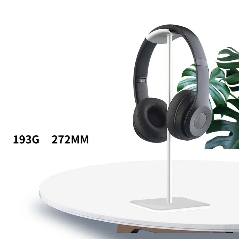 Earphone Hanger Holder Headphone Stand Rack Non Slip Aluminum Headset Bracket B95C