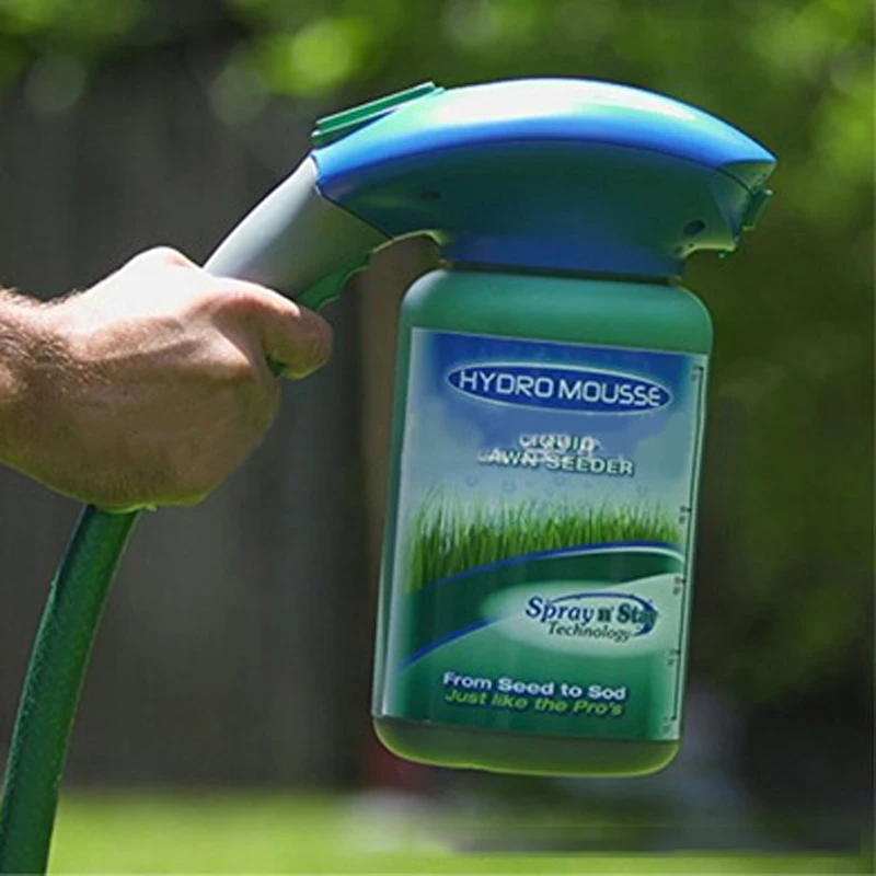 Professional Home Garden Lawn Household Hydro Seeding System Only Empty Bottle
