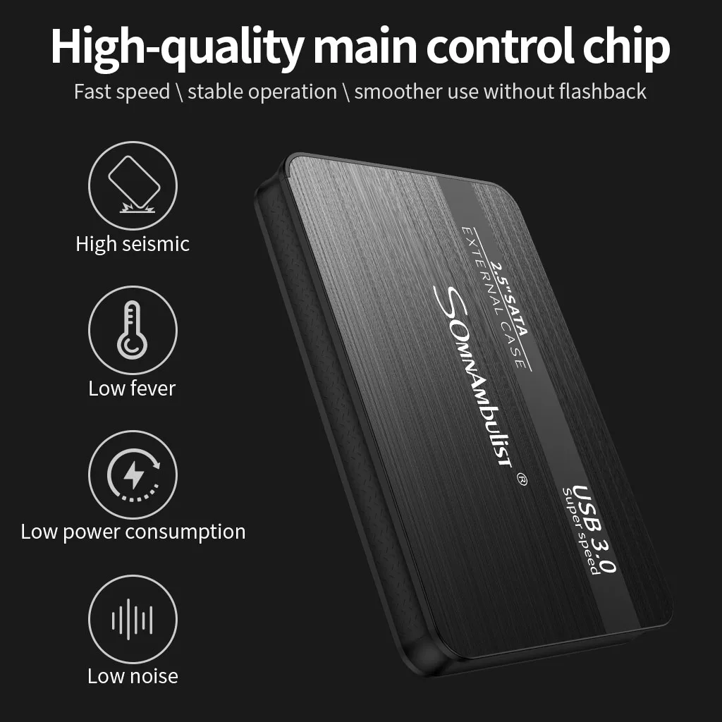 External Hard Drive 2.5 Portable Hard Drive HD Externo 1 TB 2 TB USB3.0 storage,