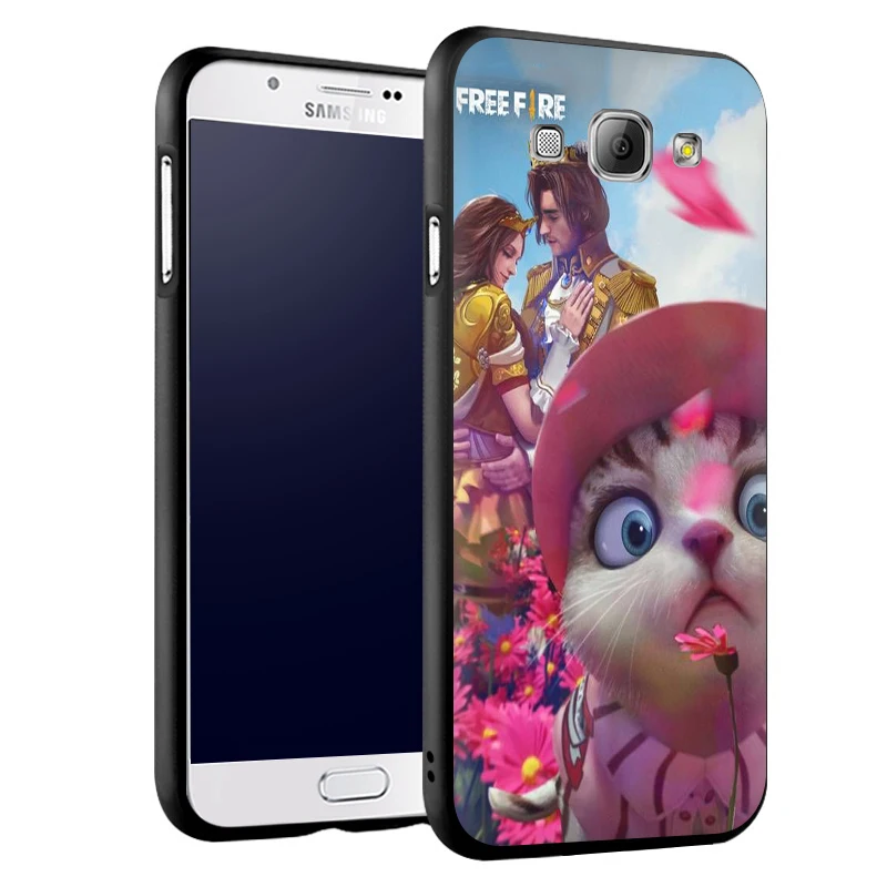 EWAU огонь силиконовый чехол для телефона для samsung A3 A5 A6 плюс A7 A8 A9 A10s 20С 30С 40С с 50s 60 70 J6 - Цвет: B11
