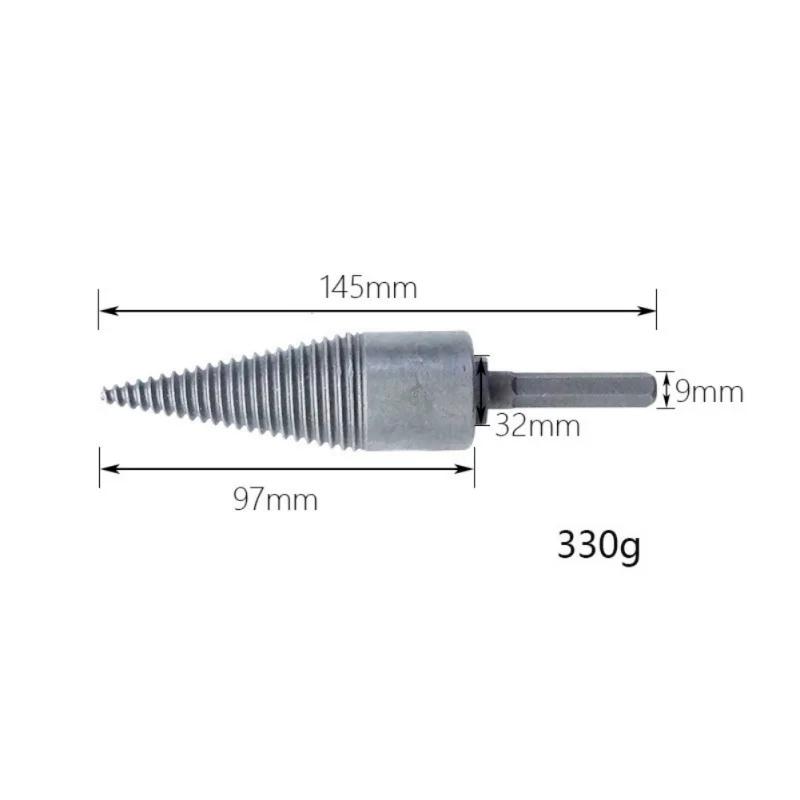 1 шт. деревообрабатывающий дрова сверлильный станок по дереву конусный расширитель удар драйвер сверло Разделение инструмент для бурения по 45/38 мм