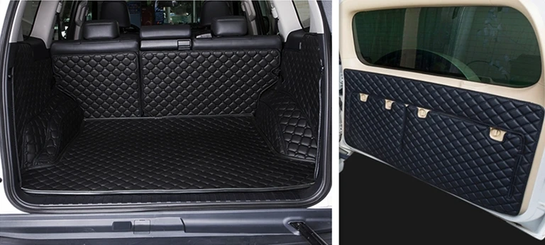 Полный Комплект ковриков для багажника автомобиля + задней двери Lexus GX 460 400 5 мест