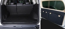

High quality! Custom special car trunk mats + Rear door mat for Lexus GX 460 5 seats 2022-2010 durable cargo liner boot carpets