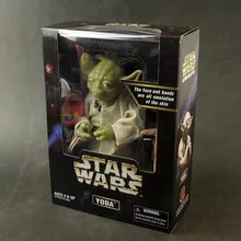  Disney Star Space Wars Master Yoda PVC Action Figure Toy Yoda Model Collectible Toys For Children Boys Christmas Birthday Gift 