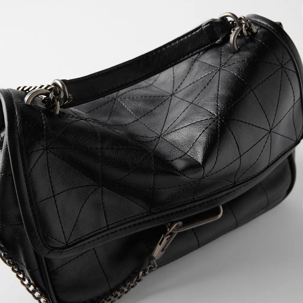 NYHED новая женская сумка на плечо, женская сумка в стиле рок, брендовая Роскошная сумочка из мягкой искусственной кожи