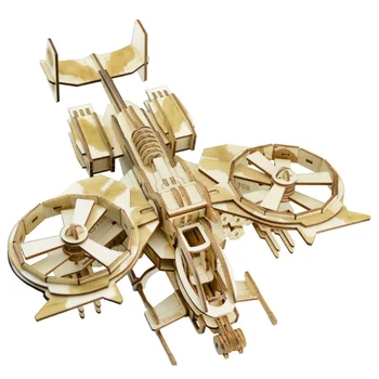 

DIY Three-Dimensional Wooden Jigsaw Puzzle Color Boxed Drug Scorpion Fighter Toy