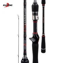 

KUYING Leadership 2.16m 2.28m 2.4m 2.58m Spinning Casting Lure Fishing Rod Pole Carbon Cane FUJI Medium Fast Universal