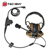 TAC-SKY Y Cable With Comtac Microphone And U94 Ptt For Tactical Noise-Cancelling Earphone IPSC Version Comtac ii iii Earphone ► Photo 3/6