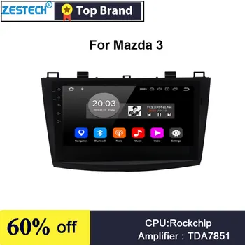 

ZESTECH 9 inch Android Car Radio GPS DVD Player For Mazda 3 2007 2004-2013 Car Multimedia Head Unit steering wheel control