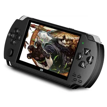 

X6 Video Game Console Player For Games Handheld Retro Game 4.3-inch Screen MP4 Player Game Player Support Camera,Video,E-book