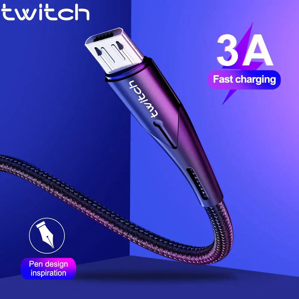 Micro USB кабель для быстрой зарядки 3 А|Кабели мобильных телефонов| |