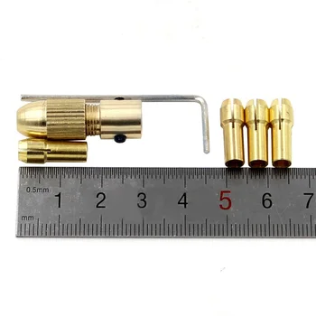 

Shank Chuck Bit Drill Brass Collect Micro Set Mini Electronic 1.0-3.0mm Wrench