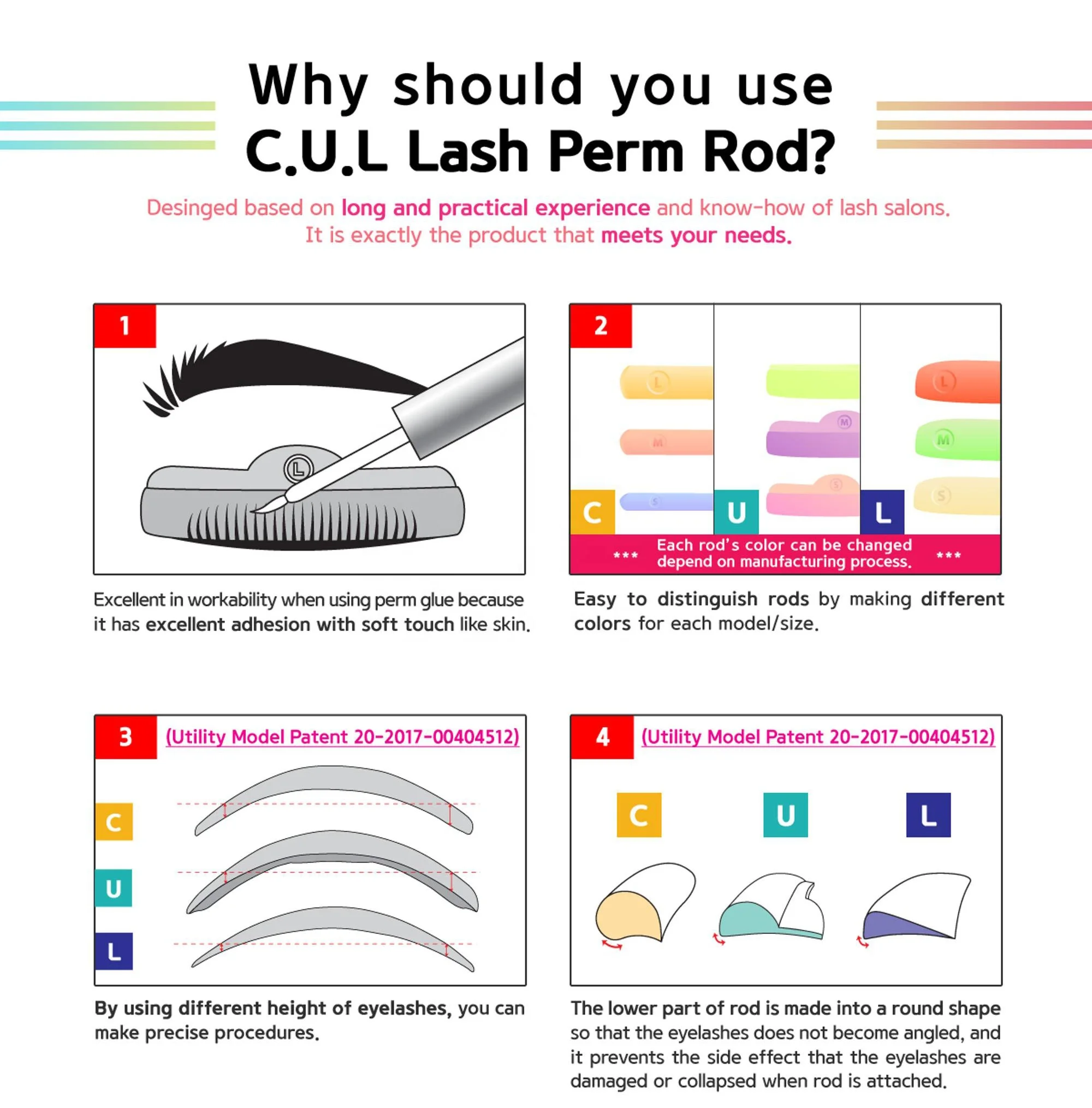 Eyelash Lifting Pads Eyelash Listing Various Curl Silicone Korea Made Volume Perm Rods Lashes Extension Tools eyelash accessories