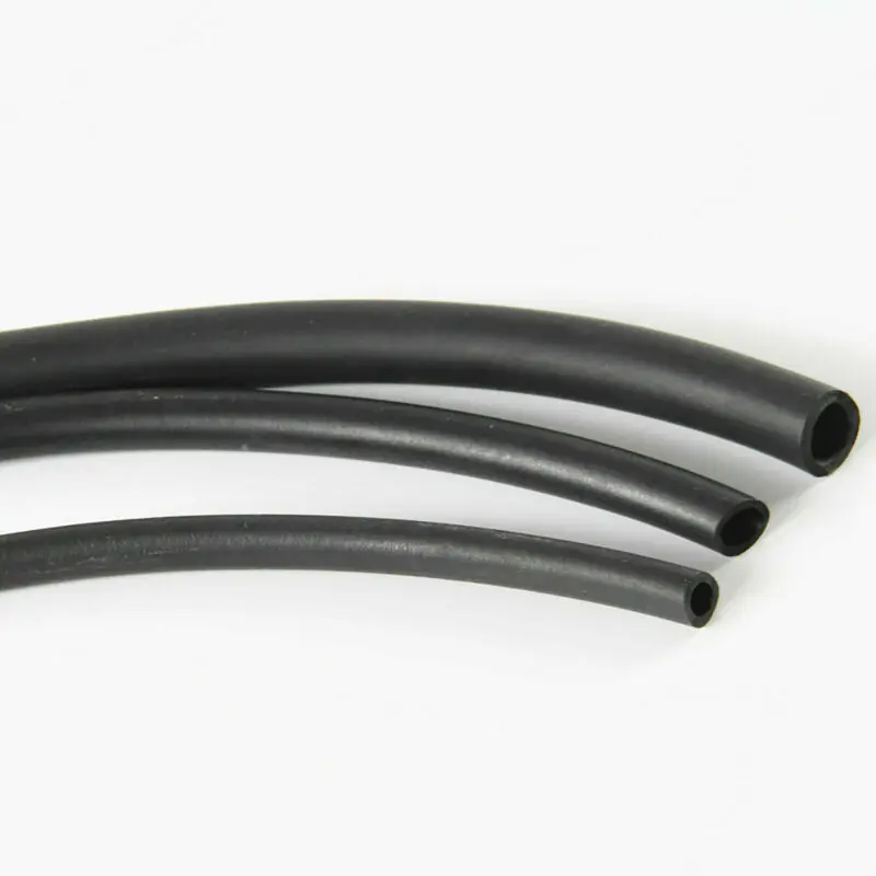 Black Smooth Nitrile Rubber Fuel Tubing Petrol Diesel Oil Line carburetor Hose Pipe 1/3Meter 3mm~19mm