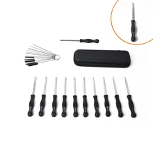 Карбюратор регулировки отвертка 10 шт.+ эксцентриковый винт драйвер черный и белый с рисунком матерчатая коробка упаковка+ 15 Piec