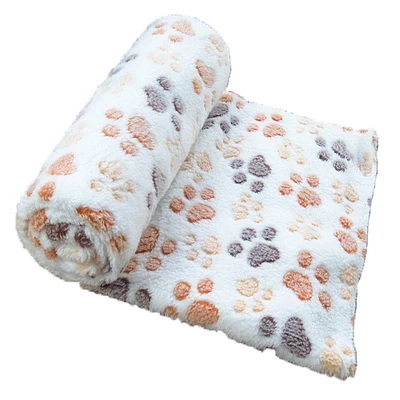 creamy-white blanket Круглая кровать для собаки моющаяся длинная плюшевая собачья Конура домик для кошки супер мягкие хлопковые коврики диван для собаки чихуахуа собачья корзина кровать для питомца - Цвет: creamy-white blanket