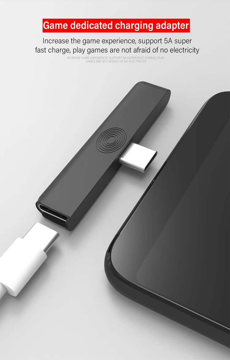 Usb type C концентратор адаптер USB C Supercharger Разъем для Huawei P20 P30 lite 2 в 1 телефонный разъем игровой адаптер для samsung