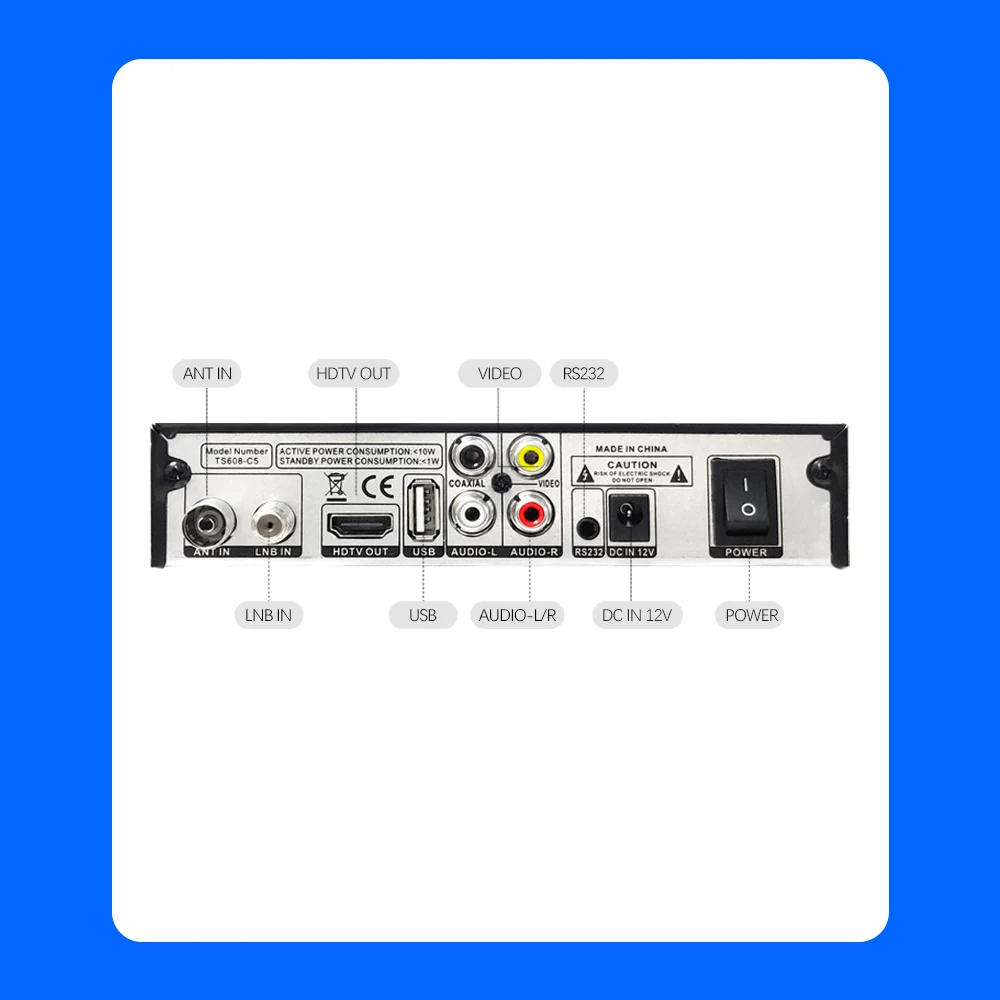 Vmade C5 HD DVB T2 S2 комбо цифровой спутниковый ресивер Full HD1080P наземный ТВ тюнер