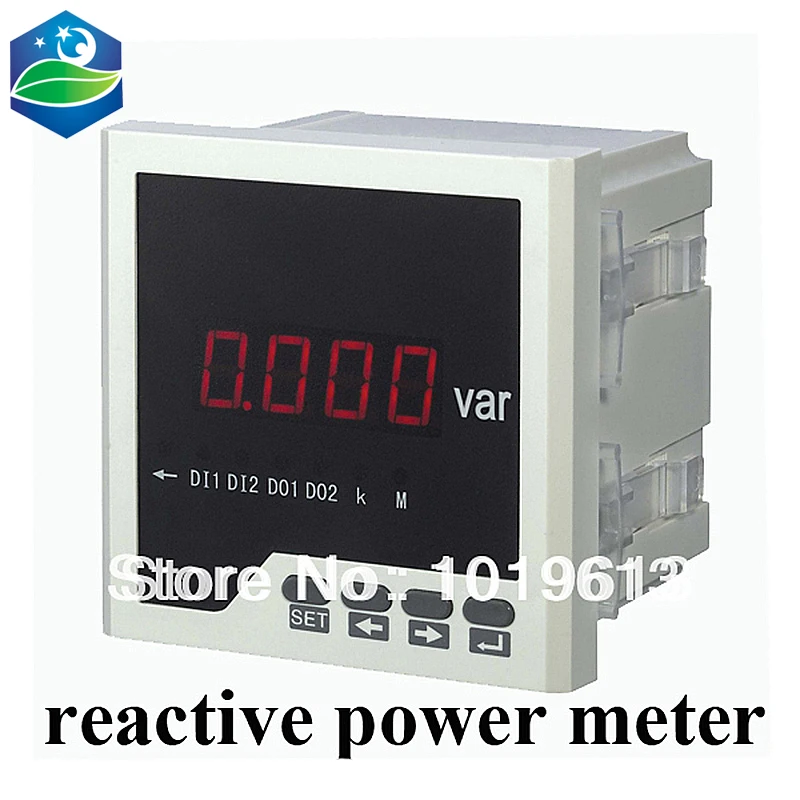 

single phase reactive power meter power factor meter watt 96*96 LED display